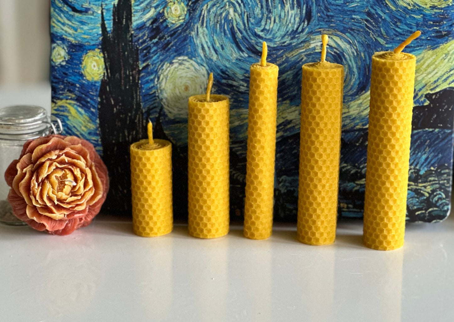 Свеча Цветок любви