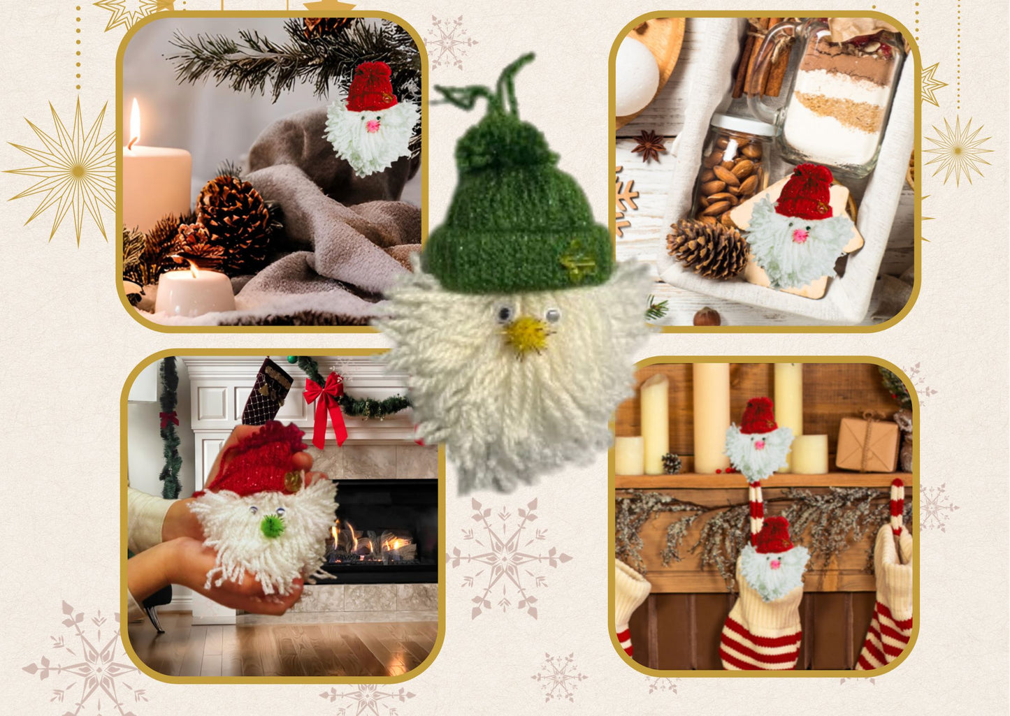 Волшебный Гномик от Urban Mums (зеленая шапочка)