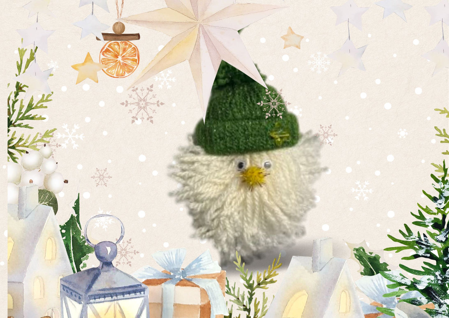 Волшебный Гномик от Urban Mums (зеленая шапочка)